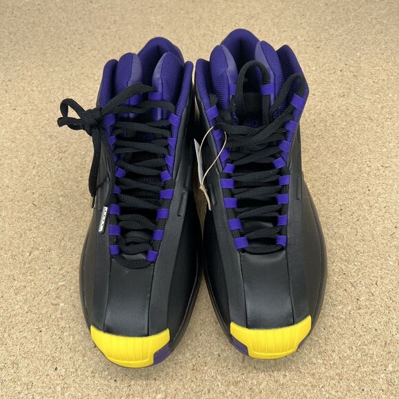 NEW sz 11 Adidas Crazy 1 'Lakers Away' Basketball Shoes Mens FZ6208 - Picture 9 of 12